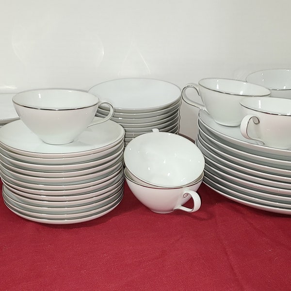 Style House Platinum Ring China Place Settings and pieces