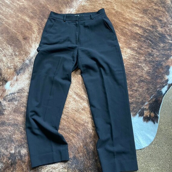 Black dkny trousers light weight