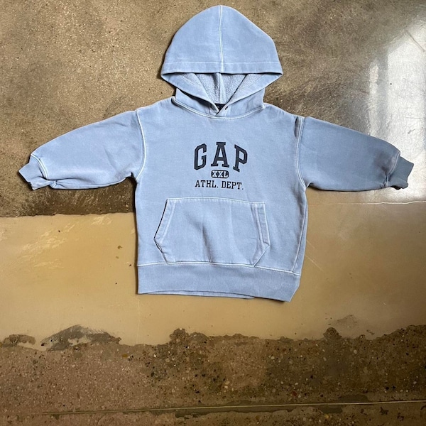 Gap blue stone washed hoodie