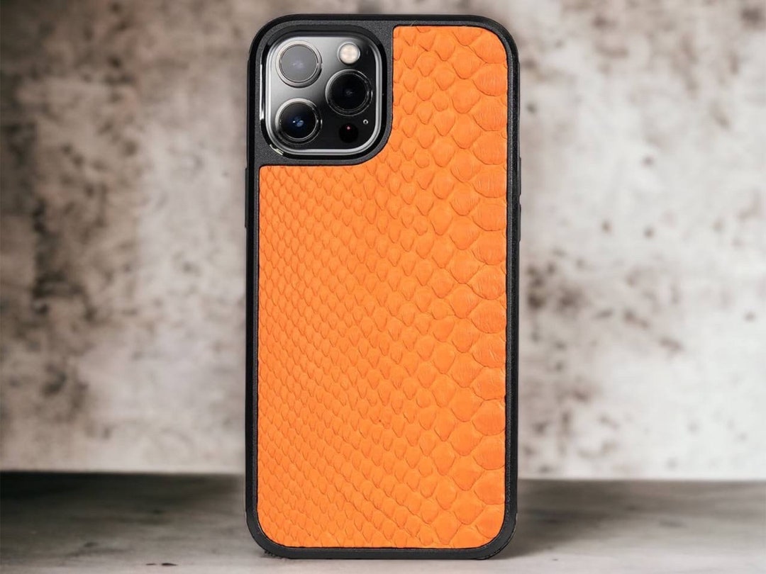 Iphone 12 Pro Max Case PYTHON ELECTRIC ORANGE - Etsy