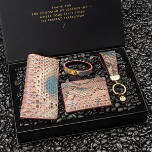 Handmade Python Accessories Gift Box, Exclusive Accessories Set in GIFT ...