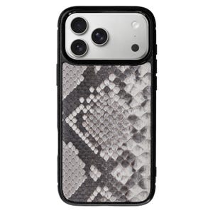 Snake Scales Python Leather iPhone 18 Pro Case | Classic Phone Cover