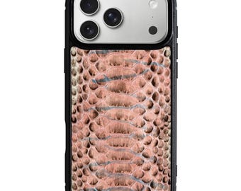 Peru Python Leather Case for iPhone 17 Pro Max | Classic Phone Cover