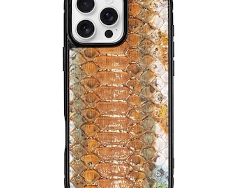 Funda de piel italiana para iPhone hecha a mano: Caja de regalo de lujo