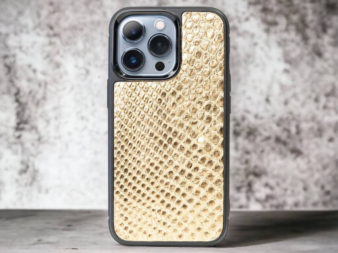 Classic Case for iPhone 13 Pro in Genuine Python