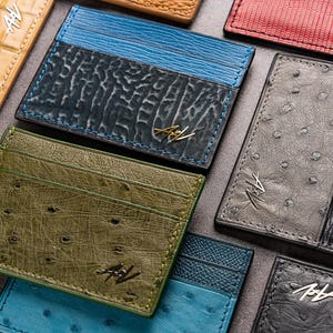 Shark Skin-kaarthouder, handgemaakte echte Sharkskin-kaarthouder, luxe Shark-creditcardportemonnee, cadeau voor hem