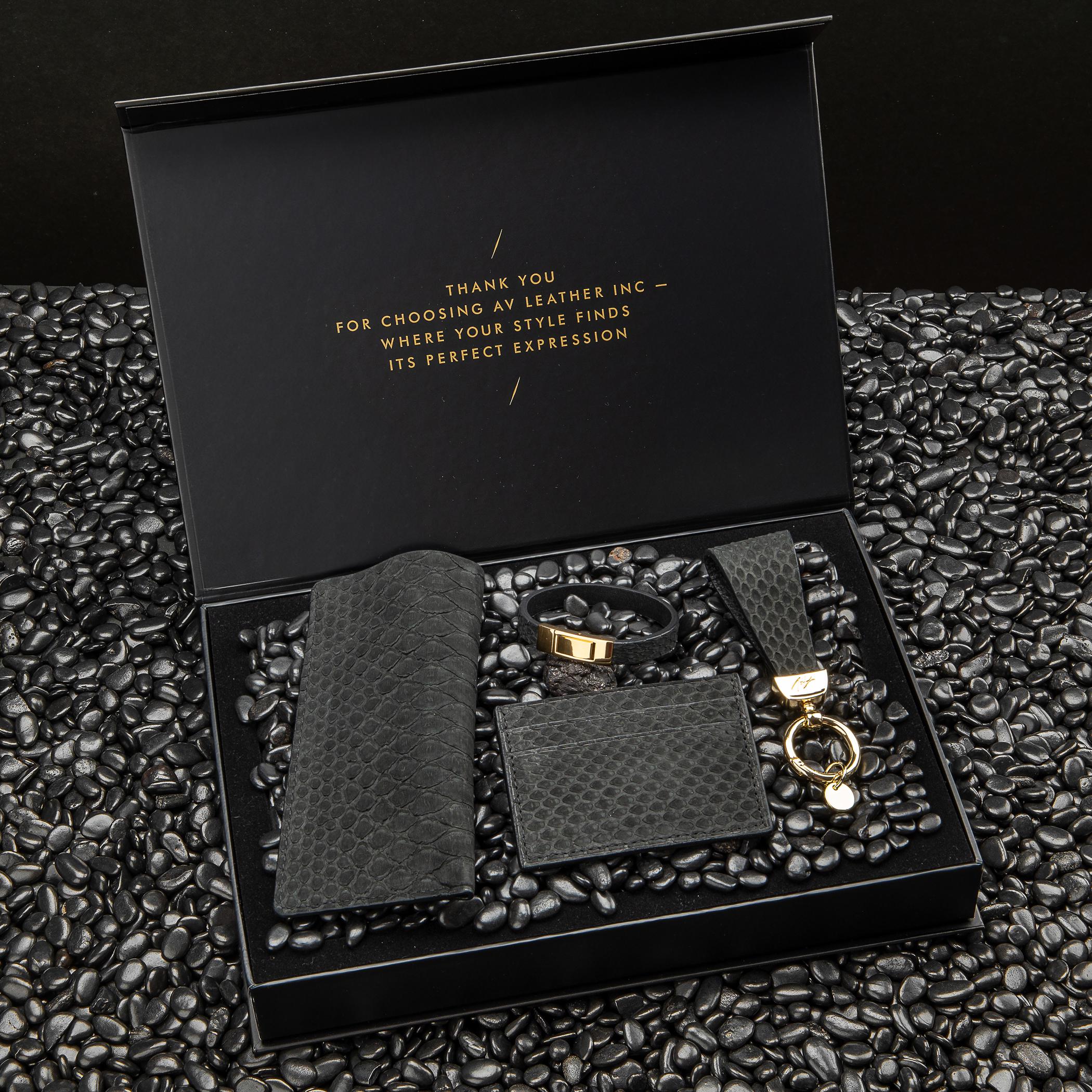 Handmade Python Accessories Gift Box, Exclusive Accessories Set in GIFT ...