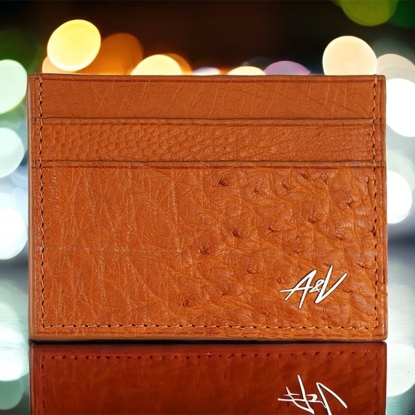 Ostrich Wallet Etsy