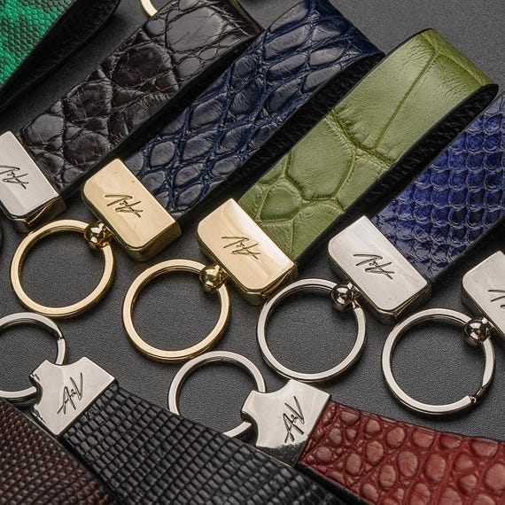LIZARD SKIN KEYCHAIN, Handmade Keychain clamp S, Hand Made Lizard Leather Key Ring in Gift Box, Gift for Mother - Etsy LIZARD SKIN KEYCHAIN, Handmade Keychain clamp S, Hand Made Lizard Leather Key Ring in Gift Box, Gift for Mother - Etsy