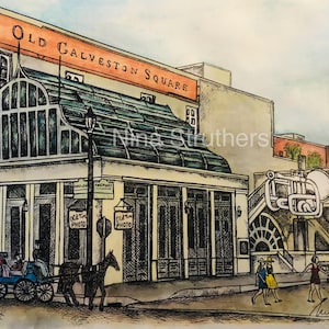 Old Galveston Square, Galveston Texas