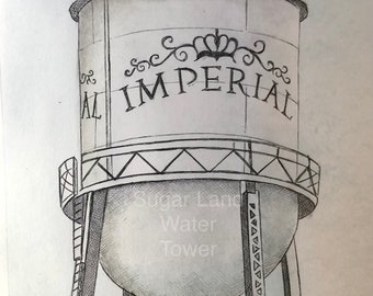 Imperial Sugar water tower • Sugar Land Texas