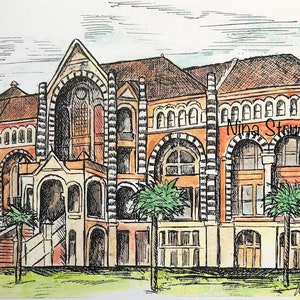 OLD RED, Ashbel Smith Building, UTMB, Galveston Texas