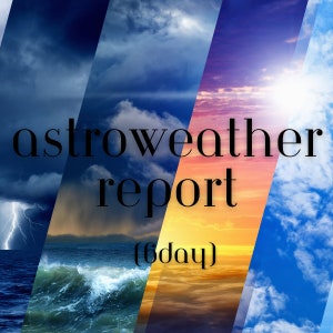 Rapporto Astroweather di 6 giorni