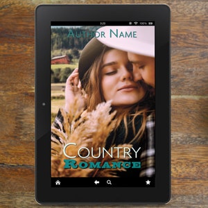 Premade Contemporary Country Romance eBook Cover, YA Book Cover, Couple on Cover, New Adult Romance Cover, Indie Book Cover, HEA Romance