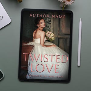 Premade Contemporary Dark Romance Book Cover,  New Adult Romance Book Cover, Second Chance Romance eBook Cover, Deep Regrets Wedding Cover