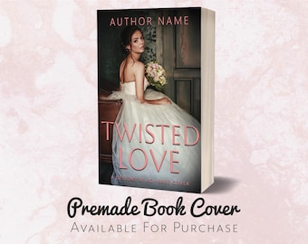 Premade Contemporary Dark Romance Book Cover,  New Adult Romance Book Cover, Second Chance Romance eBook Cover, Deep Regrets Wedding Cover