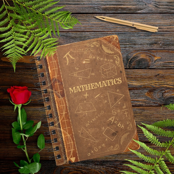 Mathematics Notebook - Etsy
