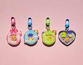 Tamagotchi Keychain