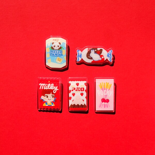 Asian Snack Acrylic Pin