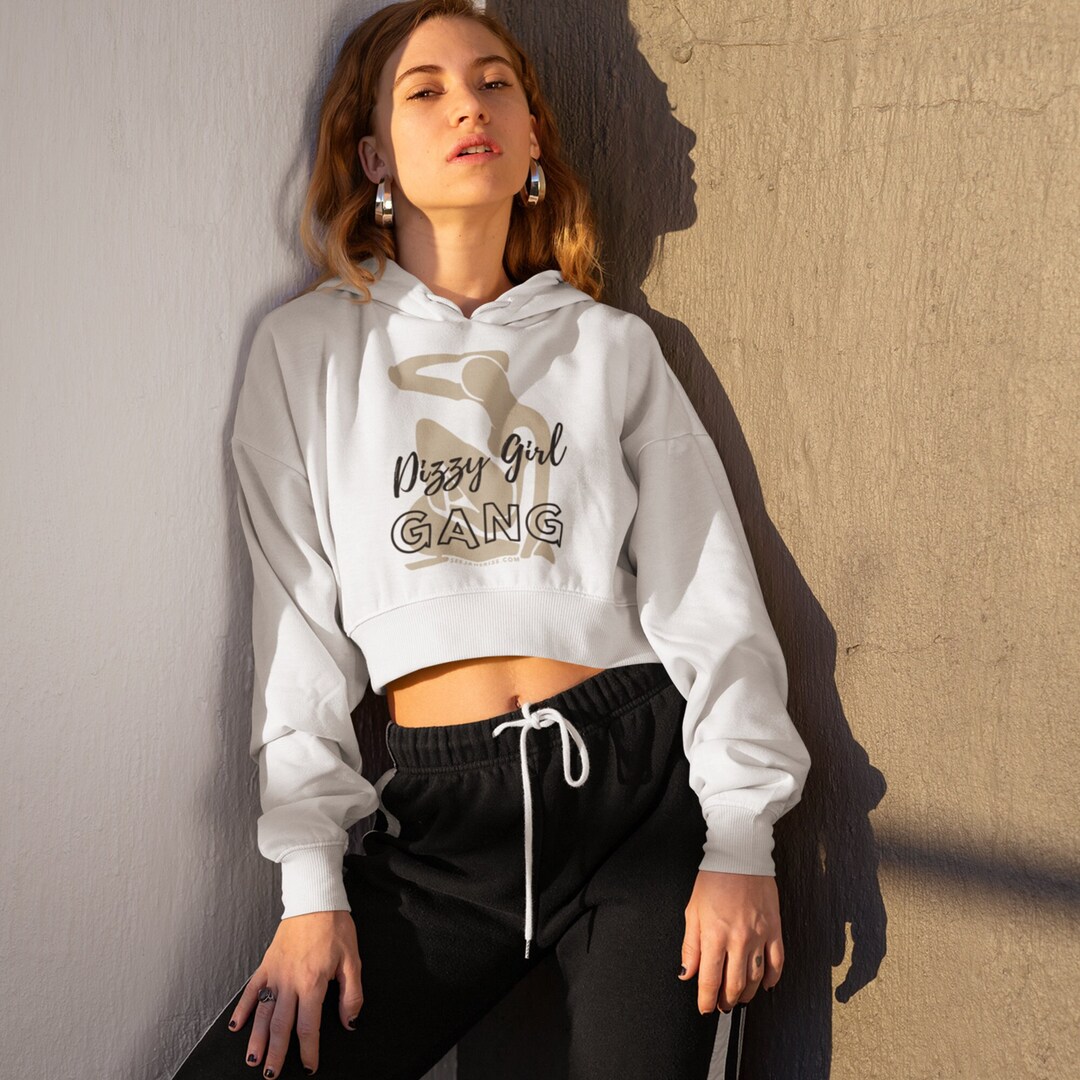 POTS dizzy Girl Gang Spoonie Crop Hoodie Postural Etsy