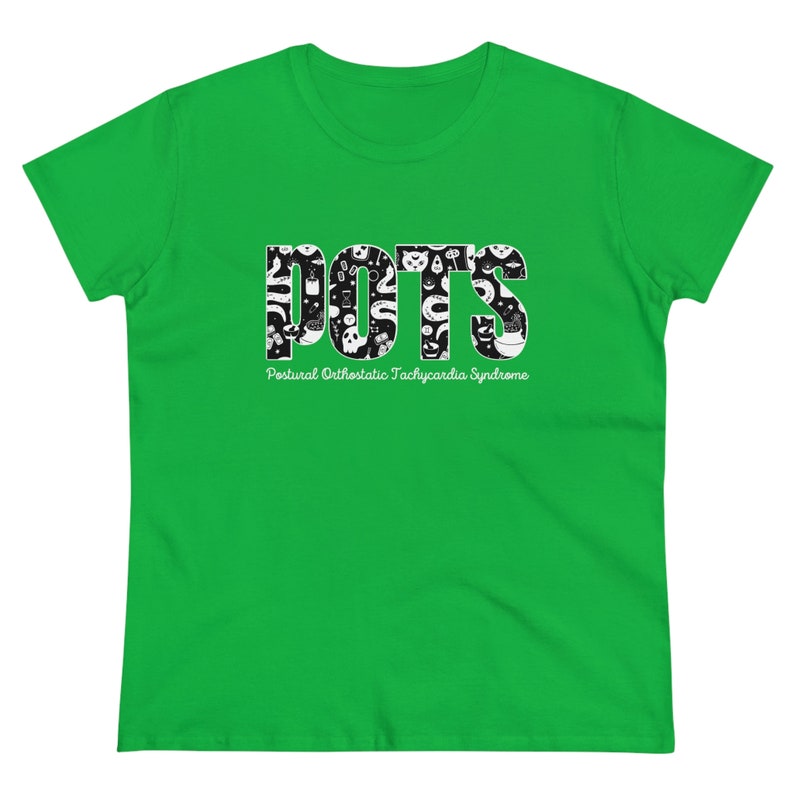 POTS Syndrome Alt Spooky Black & White Print Dysautonomia Etsy