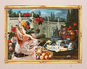 Pet Portrait Customized, Dog Portrait, Cat Portrait, Pet Painting, Personalized Pet Portrait