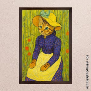 Custom Pet Portrait, Modern Art Pet Portrait, Dog Portrait, Cat Custom Portrait, Personalized Pet Painting, Funny Cat Gift, Funny Dog Gift