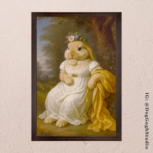 Custom Pet Portrait, Royalty Pet Portrait, Bridgerton Dog Portrait, Cat Portrait, Royal Pet Painting, Regency Era Pet Portrait