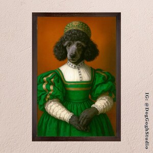 Renaissance Pet Portrait, Custom Renaissance Pet Portrait, Pet Painting, Pet Portrait on Canvas