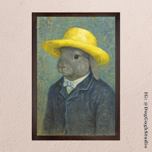 Van Gogh Custom Pet Portrait, Van Gogh Pet Portrait, Dog Portrait, Cat Portrait, Van Gogh Painting, Custom Funny Cat Portrait Gift, Dog Gift