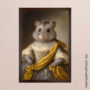 Royal Custom Pet Portrait, Royalty Pet Portrait, Dog Portrait, Cat Portrait, Royal Pet Painting, Royalcore Custom Cat Painting, Princesscore