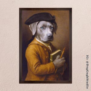 Royal Custom Pet Portrait, Royalty Pet Portrait, Dog Portrait, Cat Portrait, Royal Pet Painting, funny Custom Dog Painting, Funny Custom Art