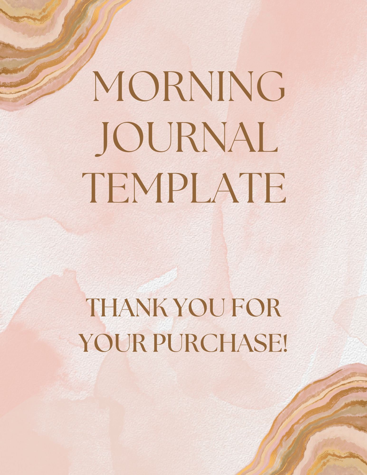 Daily Morning Journal Template Instant Downloadable Printable Etsy Daily Morning Journal Template Instant Downloadable Printable Etsy