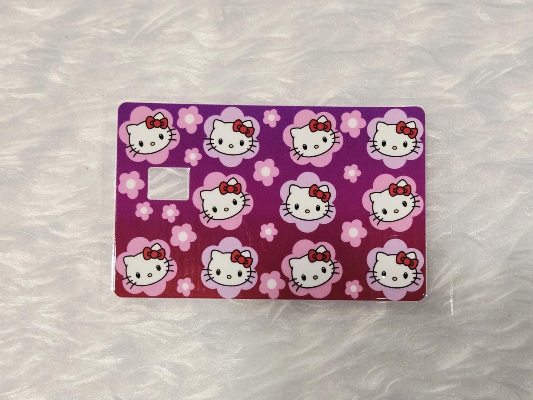 Kitty Bank Card Wrap | Waterproof Vinyl Sticker - Etsy