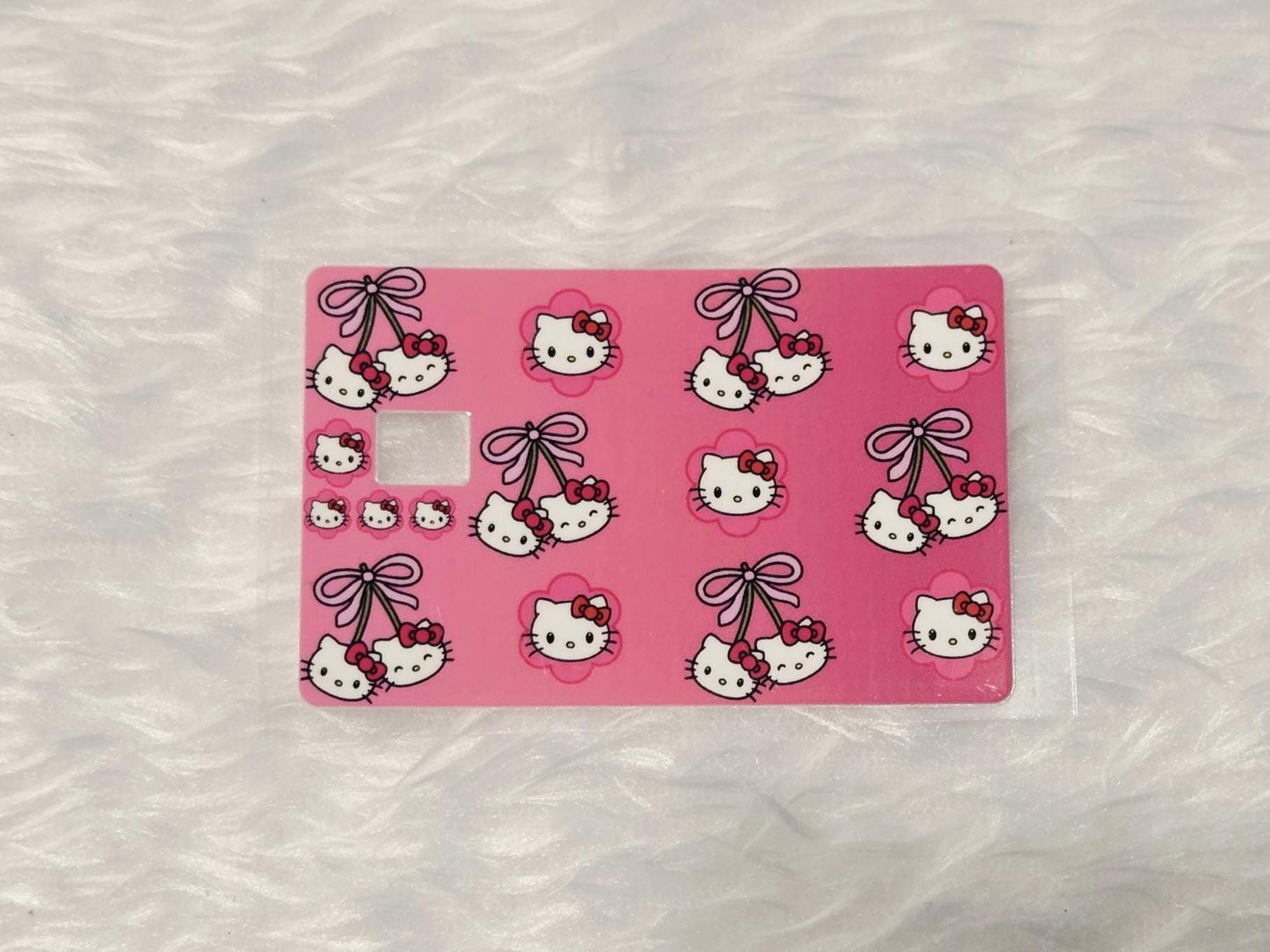 UV DTF Kitty | Debit & Credit Bank Card Wrap| Waterproof Vinyl Sticker ...