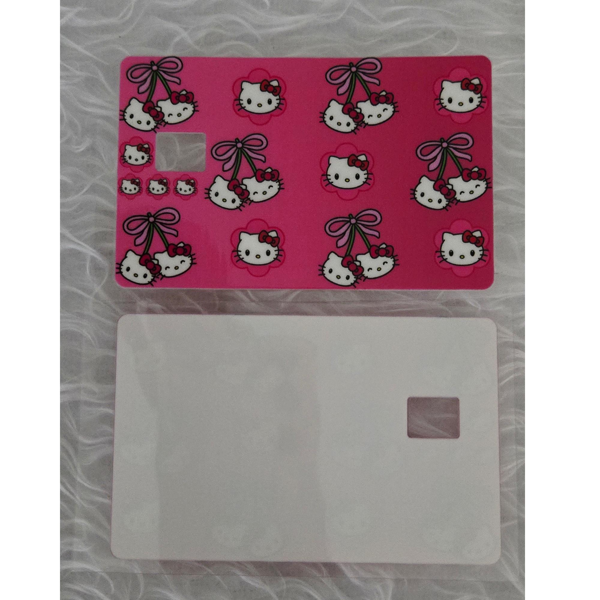 UV DTF Kitty | Debit & Credit Bank Card Wrap| Waterproof Vinyl Sticker ...