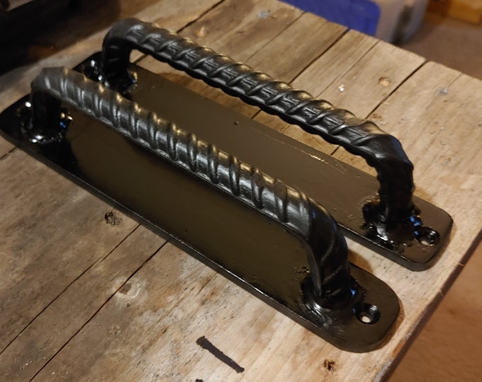 Rebar Door Handles Reclaimed Mat'l Etsy
