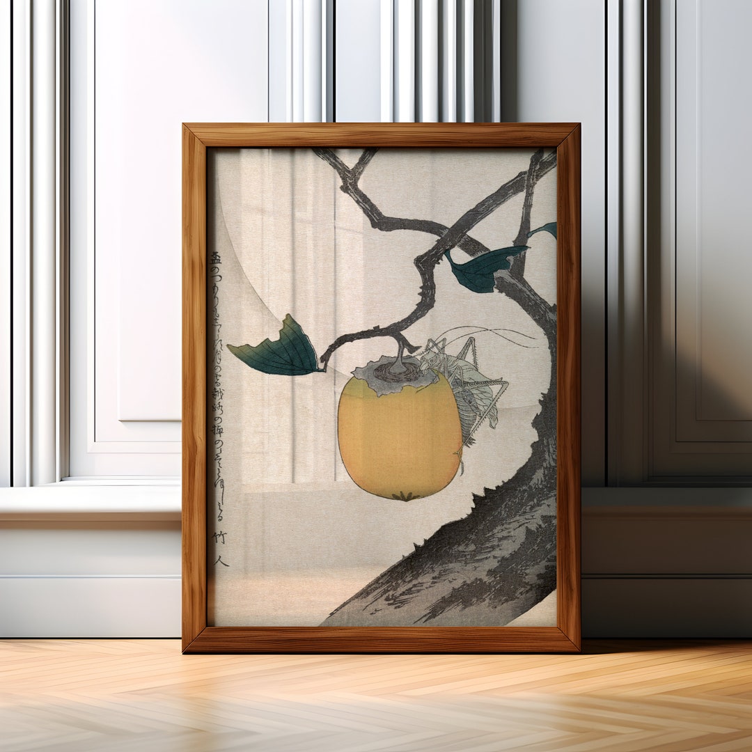 Japanese Style Minimalist Wall Art Print, Modern Japanese Wall Artwork