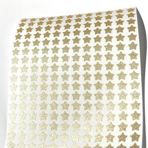 Glitter Star Stickers Any Color Glitter Star Envelope 