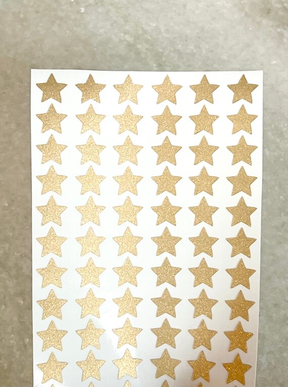 Gold Glitter Star Stickers by Recollections™, Michaels