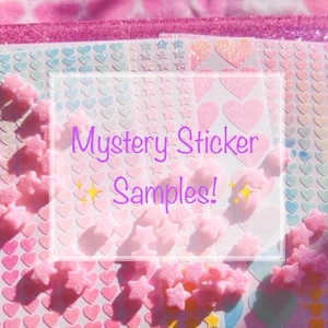 Mystery Sticker Pack! - 10 Sticker Samples