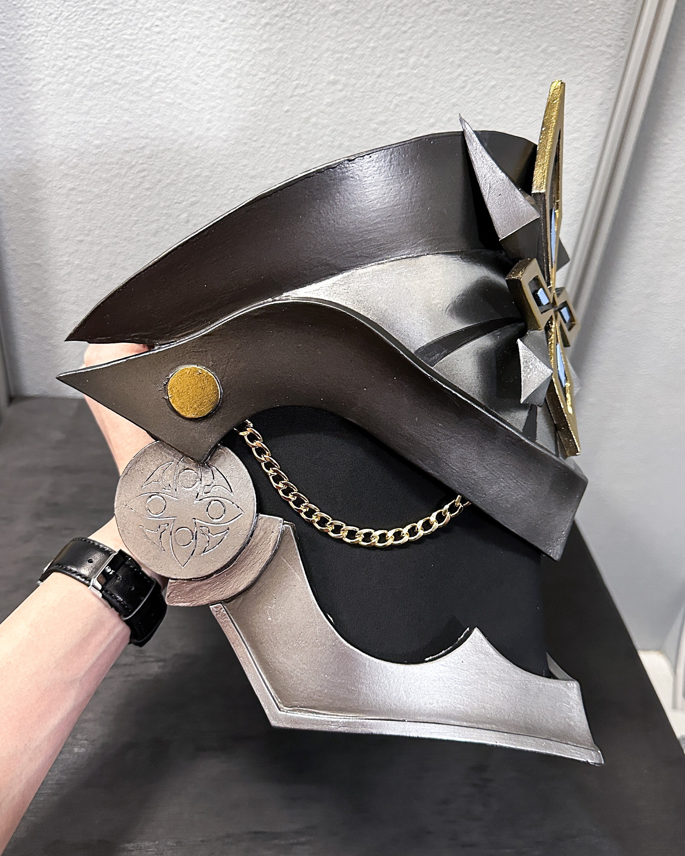 Capitano Cosplay Helmet Foam Patterns genshin Impact Etsy