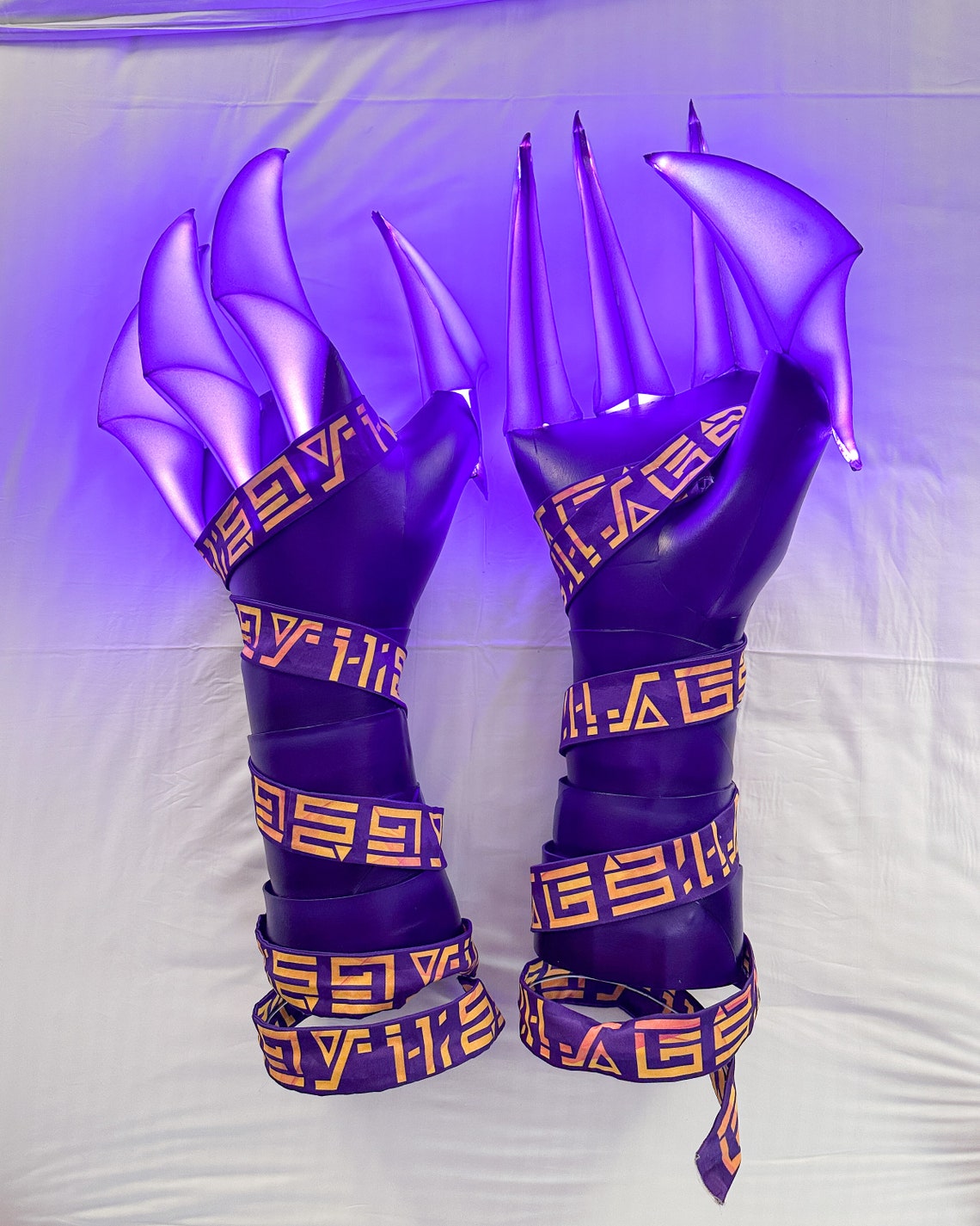 Cyno Burst Cosplay Claws Foam Patterns genshin Impact - Etsy