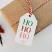PRINTABLE Festive Holiday Gift Tags, Printable Christmas Gift Tags for ...