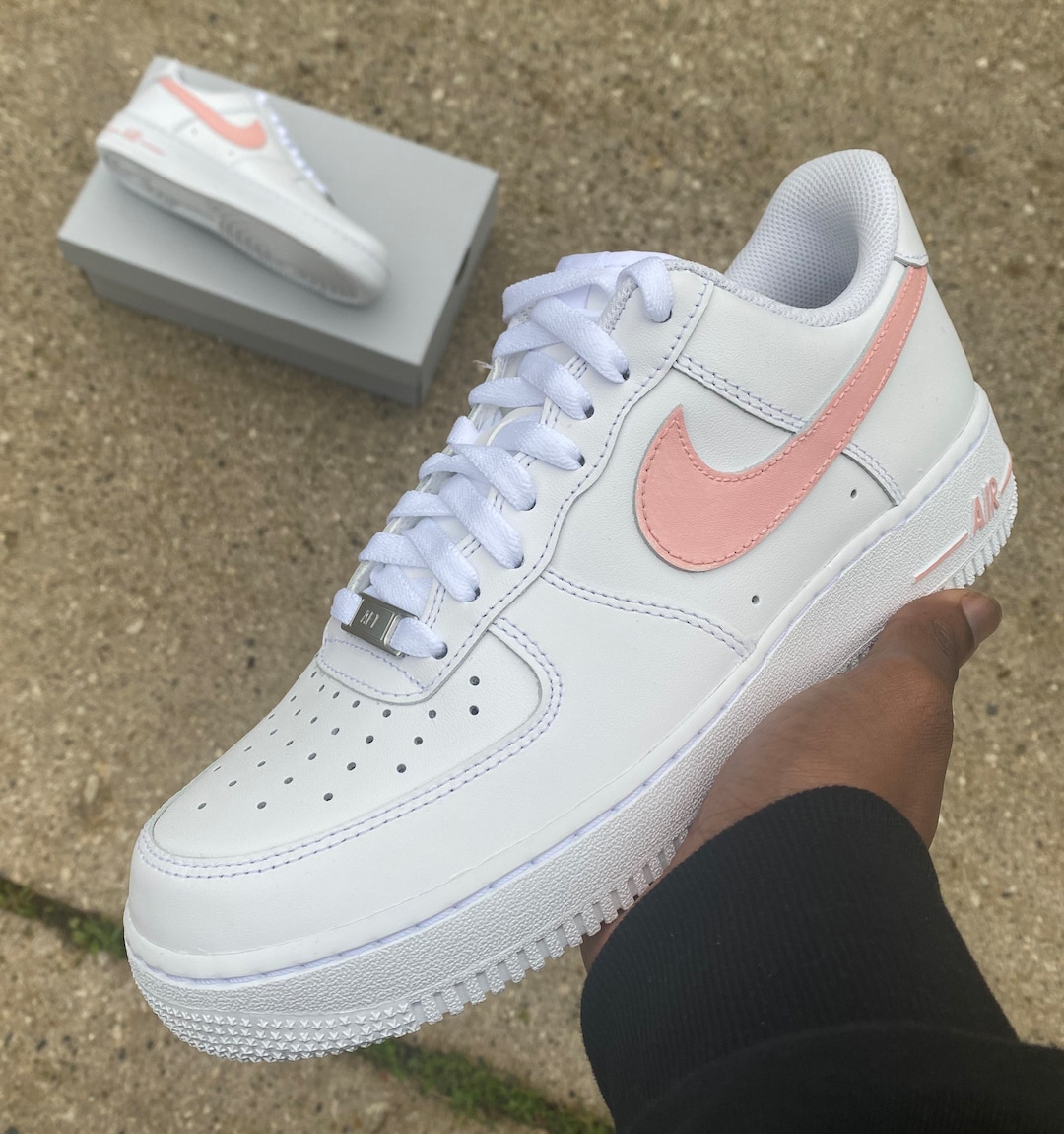 Soft Pink Air Force Ones - Etsy