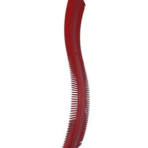 Red Curved Comb: Detangling & Styling for All Hair Types