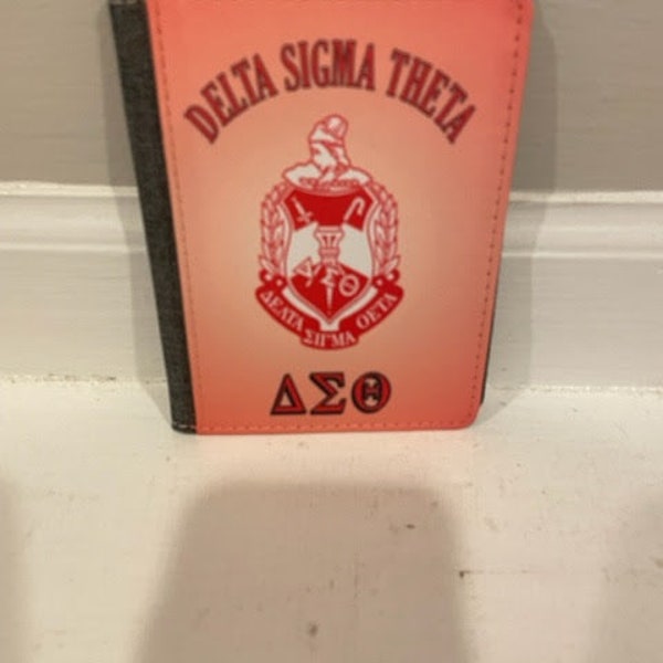 Delta Sigma Theta Passport Cover