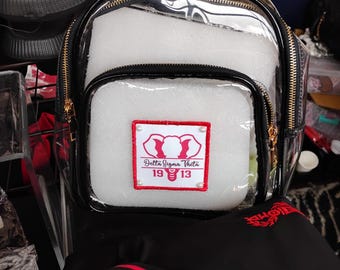 Delta Sigma Theta Clear Bag