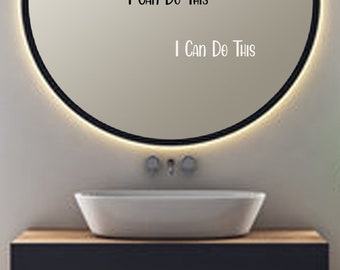 I Can Do This - Vinyl Positive Affirmation Stickers