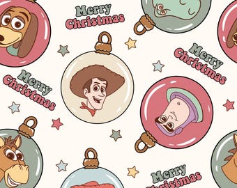 Toy Story Cartoon Cotton Fabric-Woody & Buzz Cartoon Fabric 100% Cotton Fabric By Half Yard